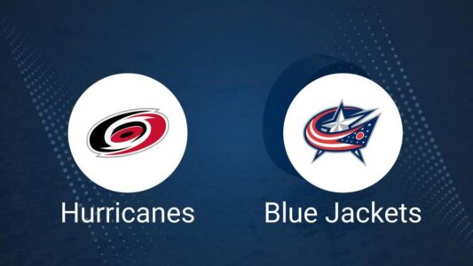 Hurricanes vs. Blue Jackets Injury Report Today - November 23