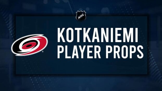 Jesperi Kotkaniemi Player Prop Bets for the Hurricanes vs. Hockey Club Game - November 13