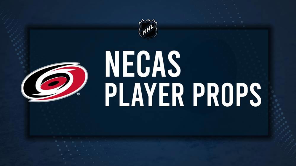 Martin Necas Player Prop Bets for the Hurricanes vs. Panthers Game - November 30