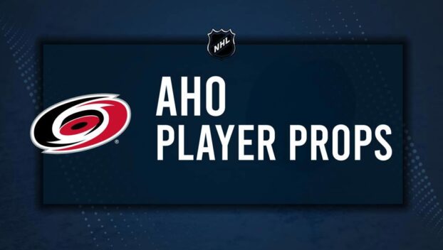 Sebastian Aho Player Prop Bets for the Hurricanes vs. Blues Game - November 17