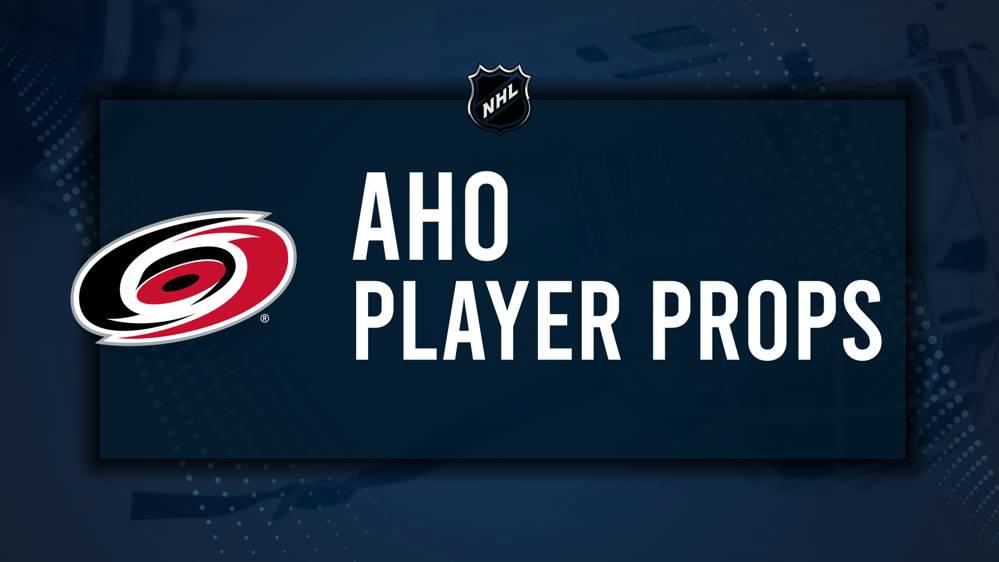 Sebastian Aho Player Prop Bets for the Hurricanes vs. Hockey Club Game - November 13