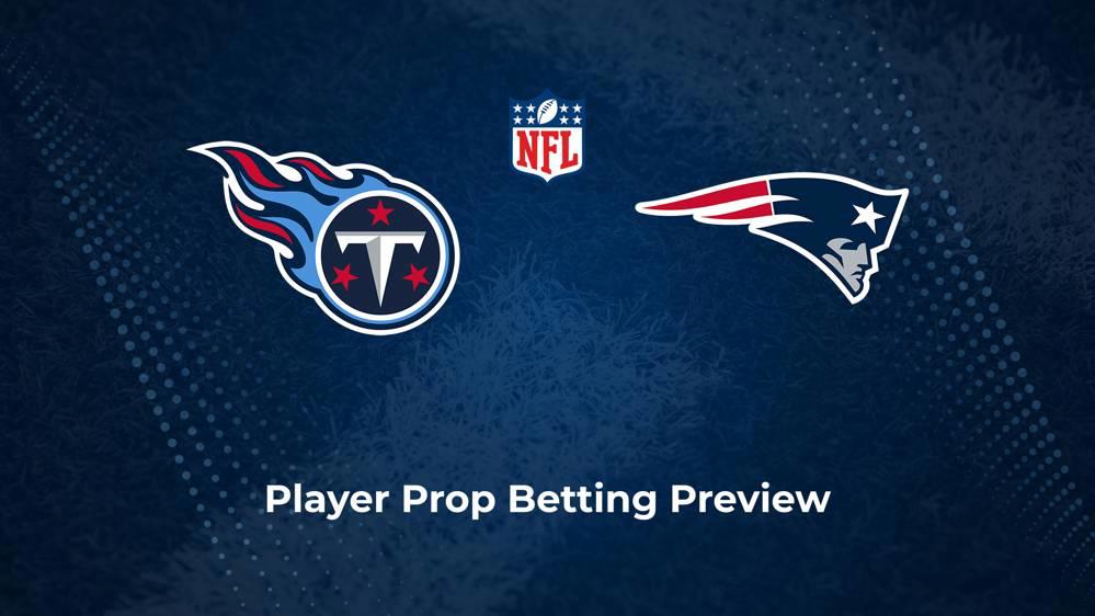 Titans vs. Patriots Player Props & Odds – Week 9