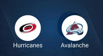 Where to Watch Carolina Hurricanes vs. Colorado Avalanche on TV or Streaming Live - November 9