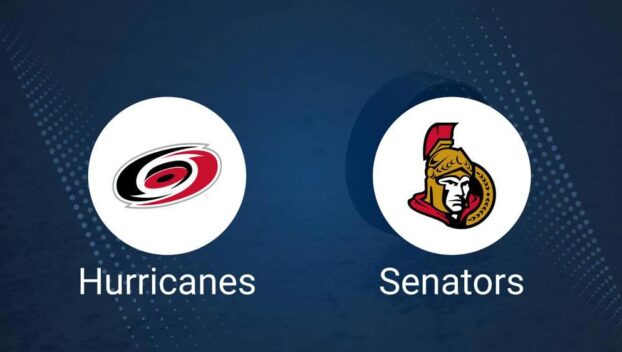 Where to Watch Carolina Hurricanes vs. Ottawa Senators on TV or Streaming Live - November 16