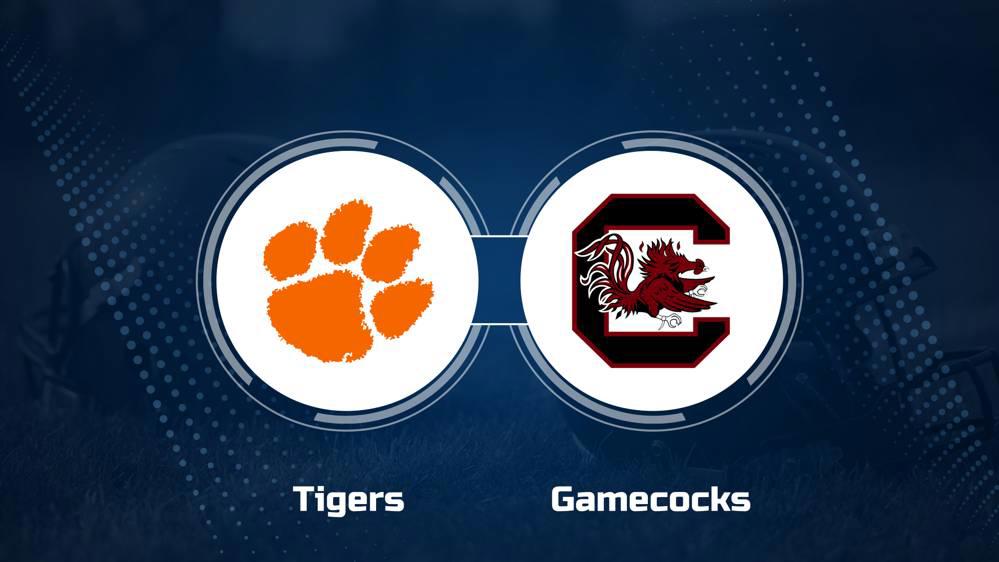 Where to Watch Clemson vs. South Carolina on TV or Streaming Live - Nov. 30