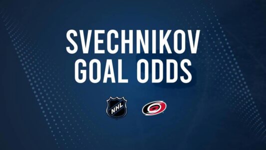 Will Andrei Svechnikov Score a Goal Against the Blues on November 17?