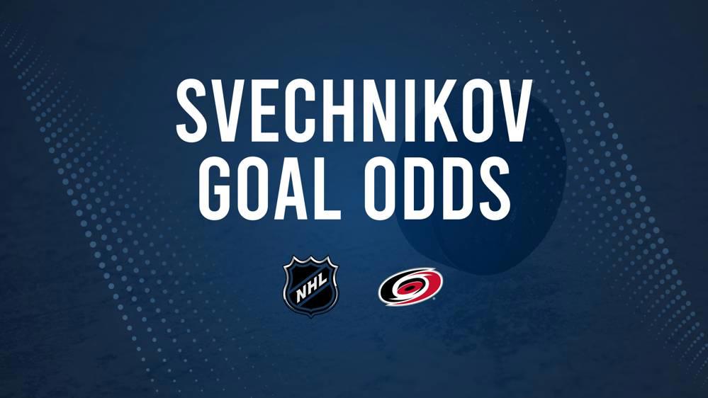 Will Andrei Svechnikov Score a Goal Against the Flyers on November 20?