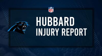 Will Chuba Hubbard Play in Week 10? NFL Injury Status, News & Updates