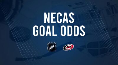 Will Martin Necas Score a Goal Against the Blues on November 17?