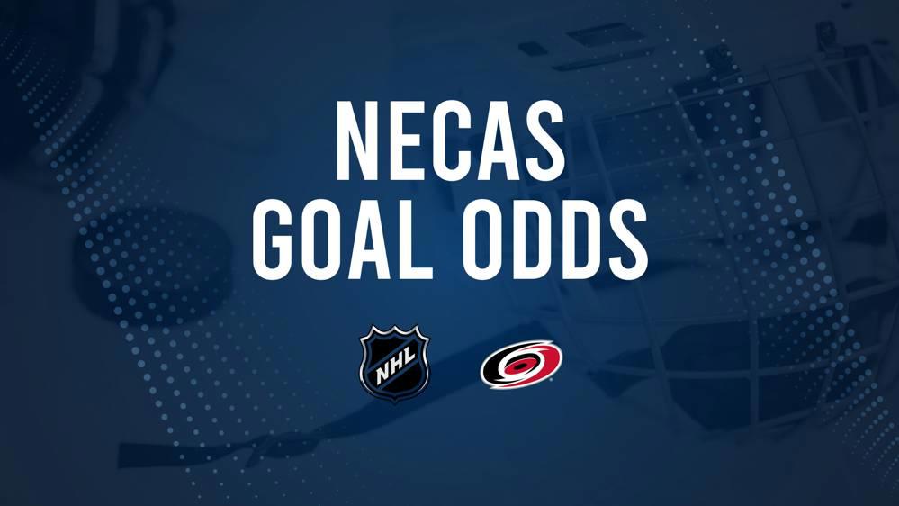 Will Martin Necas Score a Goal Against the Blues on November 17?