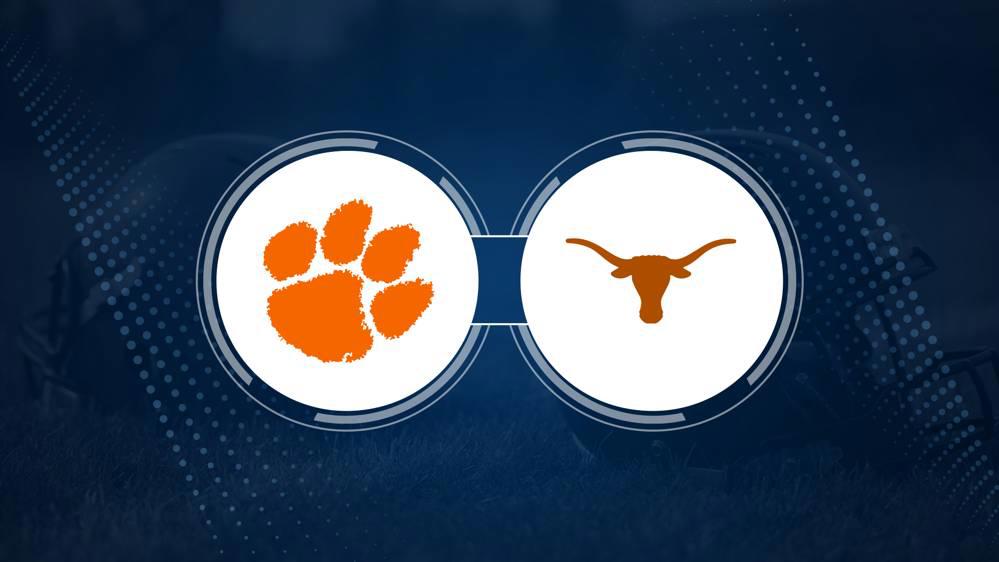 Clemson vs. Texas: Odds, spread, and over/under | CFP First Round