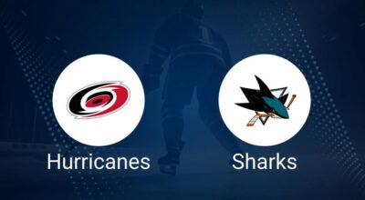 Hurricanes vs. Sharks Injury Report Today - December 10