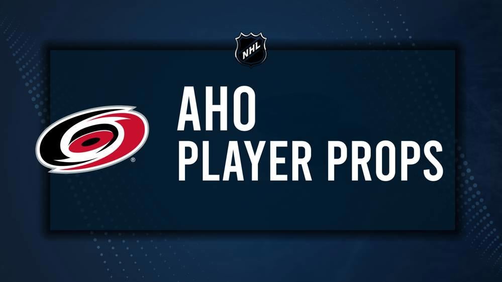 Sebastian Aho Player Prop Bets for the Hurricanes vs. Blue Jackets Game - December 31