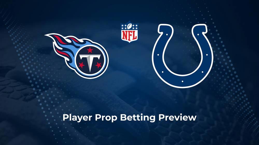 Titans vs. Colts Player Props & Odds – Week 16