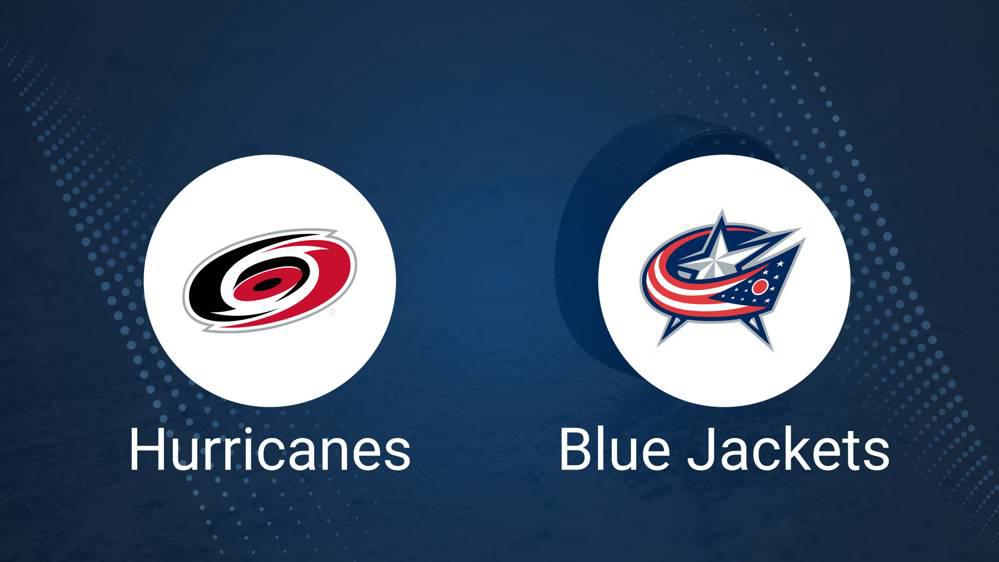 Where to Watch Carolina Hurricanes vs. Columbus Blue Jackets on TV or Streaming Live - December 31