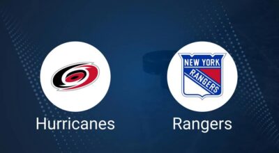 Where to Watch Carolina Hurricanes vs. New York Rangers on TV or Streaming Live - December 22