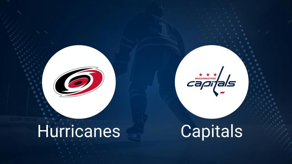 Where to Watch Carolina Hurricanes vs. Washington Capitals on TV or Streaming Live - December 20