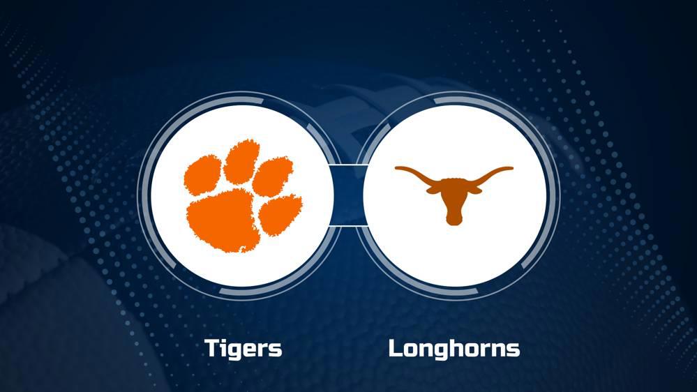 Where to Watch Clemson vs. Texas on TV or Streaming Live - 2024 CFP First Round