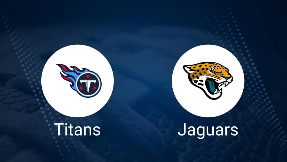 Where to Watch Titans vs. Jaguars on TV or Streaming Live - Dec. 8