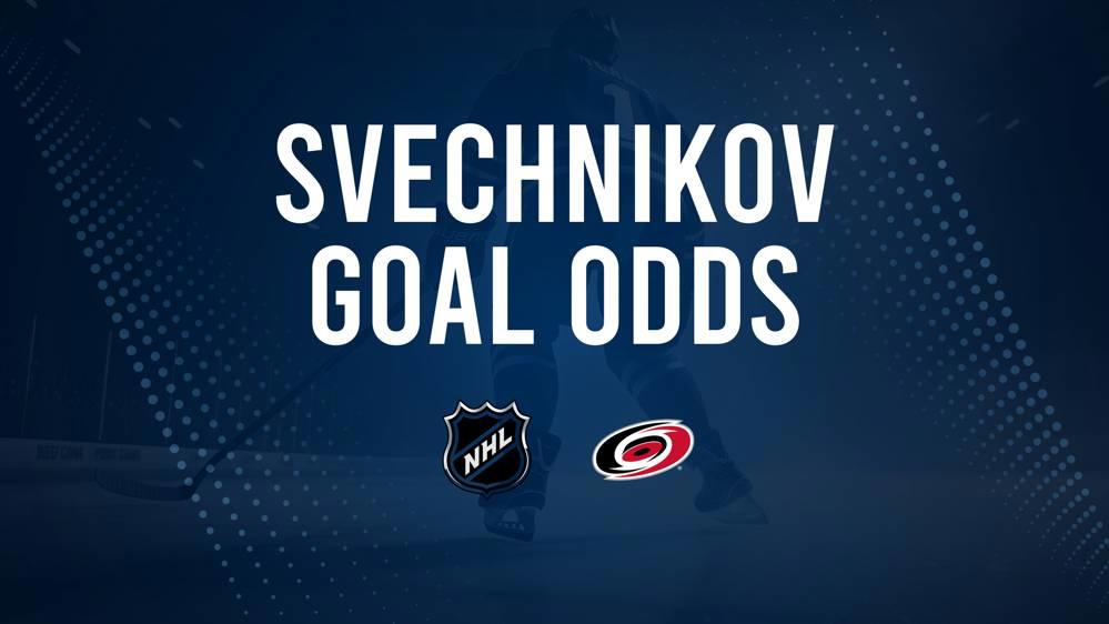 Will Andrei Svechnikov Score a Goal Against the Islanders on December 7?