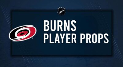 Brent Burns Player Prop Bets for the Hurricanes vs. Maple Leafs Game - January 9