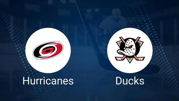 How to Pick the Hurricanes vs. Ducks Game with Odds, Spread, Betting Line and Stats – January 12