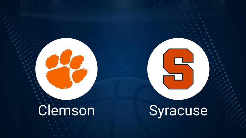 How to Watch Clemson vs. Syracuse on TV or Live Stream - January 22