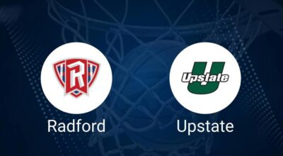 How to Watch Radford vs. South Carolina Upstate on TV or Live Stream - January 11