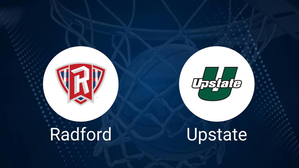 How to Watch Radford vs. South Carolina Upstate on TV or Live Stream - January 11