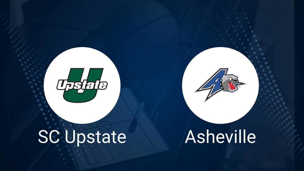 How to Watch South Carolina Upstate vs. UNC Asheville Women's Basketball on TV or Live Stream - January 15