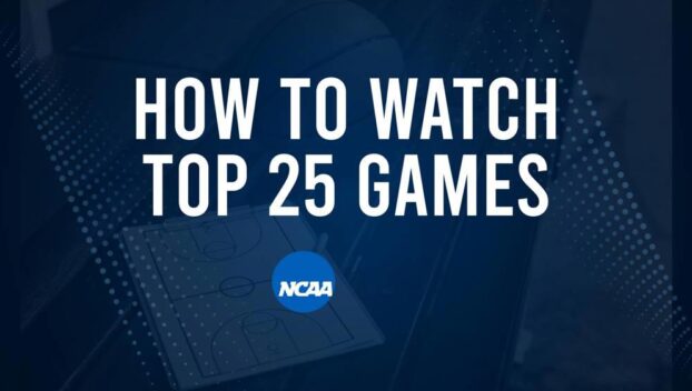 How to Watch Top 25 College Basketball Games - Friday, January 24