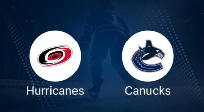 Hurricanes vs. Canucks Injury Report Today - January 10