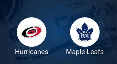 Hurricanes vs. Maple Leafs Injury Report Today - January 9