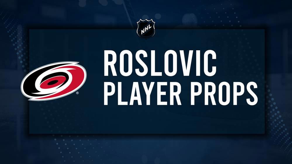 Jack Roslovic Player Prop Bets for the Hurricanes vs. Ducks Game - January 12