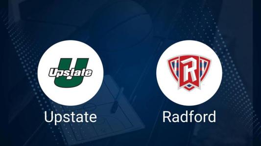 Radford vs. South Carolina Upstate Basketball Tickets - Saturday, January 11