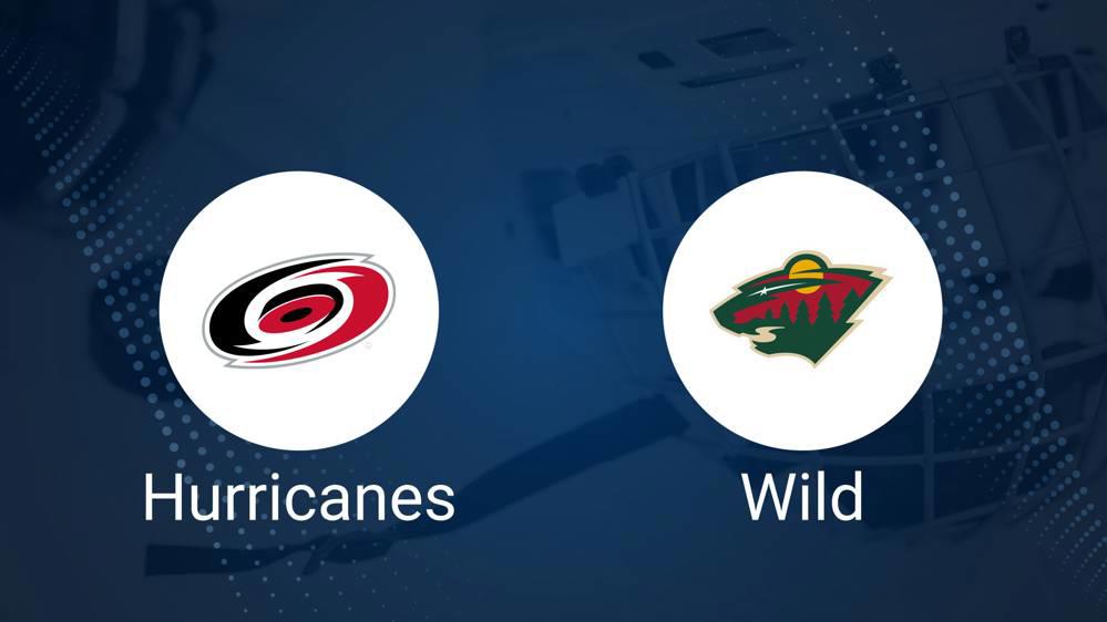 Where to Watch Carolina Hurricanes vs. Minnesota Wild on TV or Streaming Live - January 4