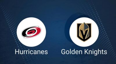 Where to Watch Carolina Hurricanes vs. Vegas Golden Knights on TV or Streaming Live - January 17