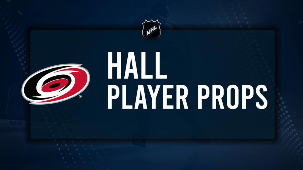 Taylor Hall Player Prop Bets for the Hurricanes vs. Canadiens Game - February 25