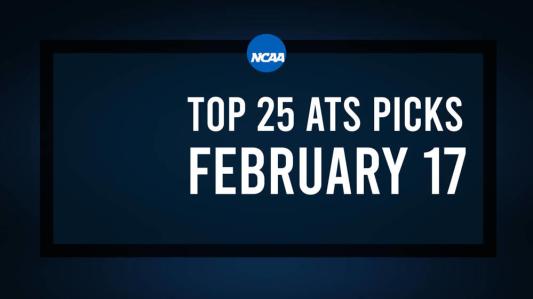 Top 25 College Hoops Picks Against the Spread - Monday, February 17