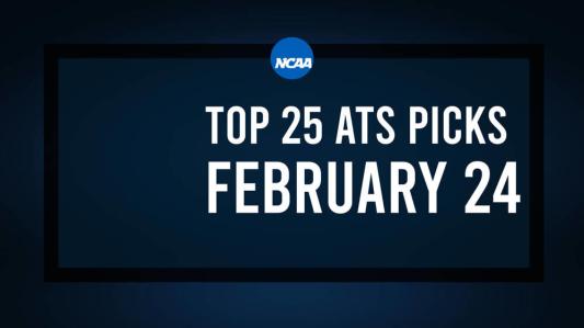 Top 25 College Hoops Picks Against the Spread - Monday, February 24