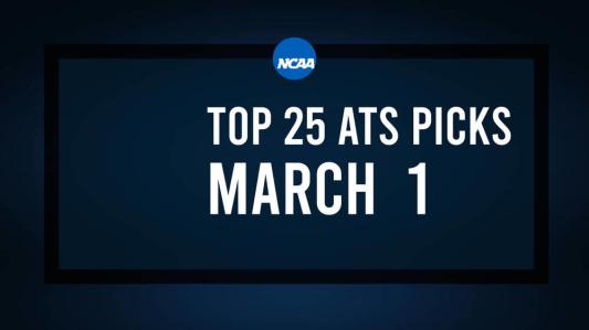 Top 25 College Hoops Picks Against the Spread - Saturday, March 1