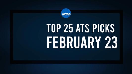 Top 25 College Hoops Picks Against the Spread - Sunday, February 23