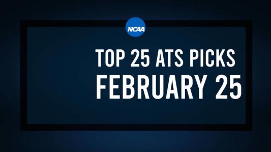 Top 25 College Hoops Picks Against the Spread - Tuesday, February 25