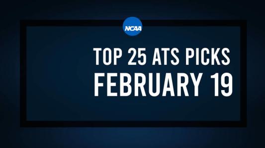 Top 25 College Hoops Picks Against the Spread - Wednesday, February 19