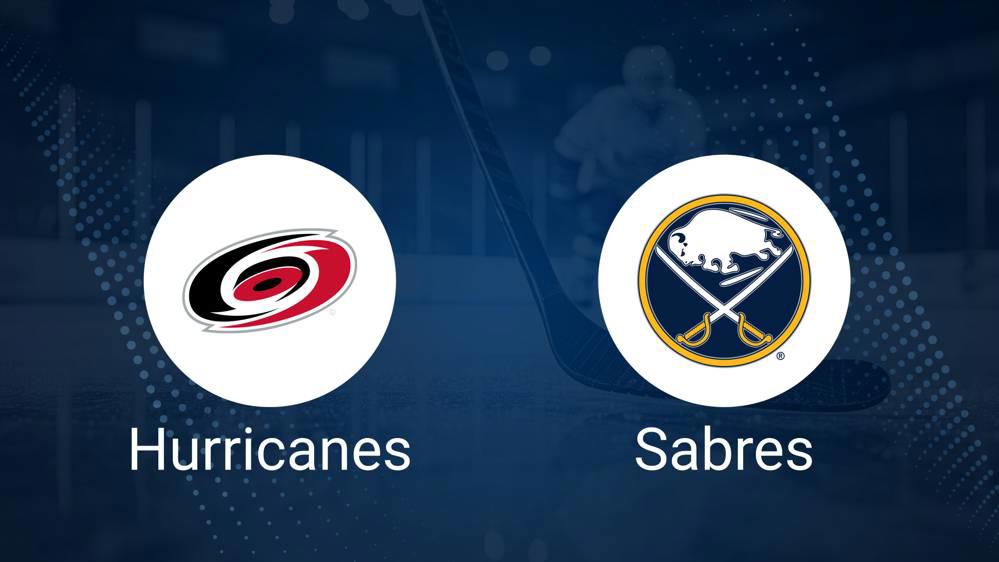 Where to Watch Carolina Hurricanes vs. Buffalo Sabres on TV or Streaming Live - February 27