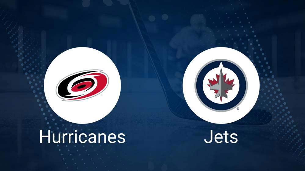 Where to Watch Carolina Hurricanes vs. Winnipeg Jets on TV or Streaming Live - February 4
