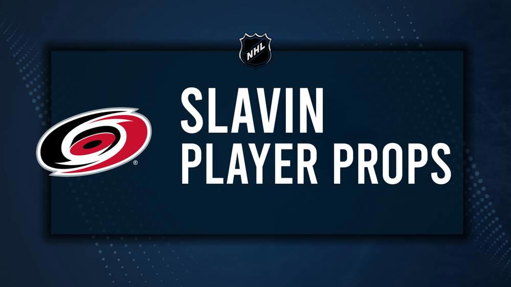 Jaccob Slavin Player Prop Bets for the Hurricanes vs. Flames Game - March 2