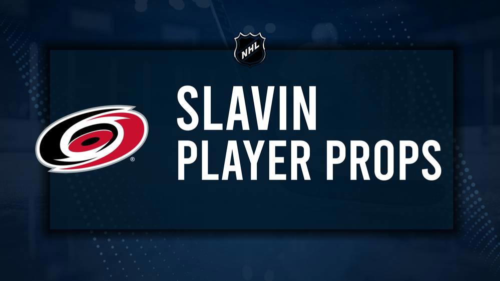 Jaccob Slavin Player Prop Bets for the Hurricanes vs. Oilers Game - March 1