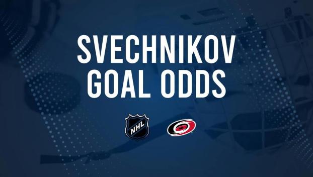 Will Andrei Svechnikov Score a Goal Against the Oilers on March 1?