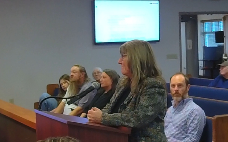 Polk County commissioners honor retiring finance officer Sandra Hughes